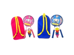 2026-set De Raquetas De Bádminton Para Niños De 3 A 12 Años Con 2 Raquetas, 3 Pelotas Y Bolsa Ejercicio Coordinación