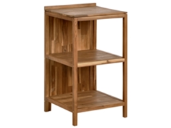 Cocina de jardín Beliani Venous de madera de acacia marrón 50x50x90