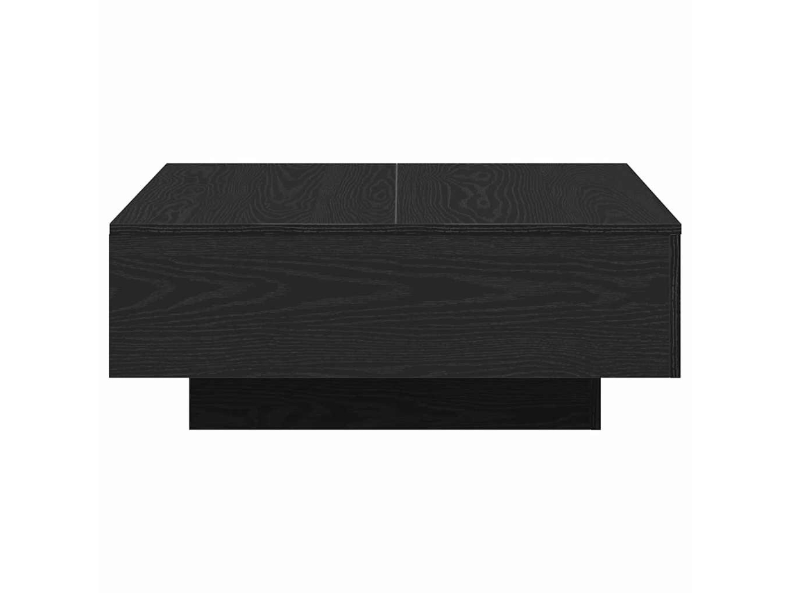 Mesa de centro de roble negro 80 x 80 x 31 cm MAISON EXCLUSIVE