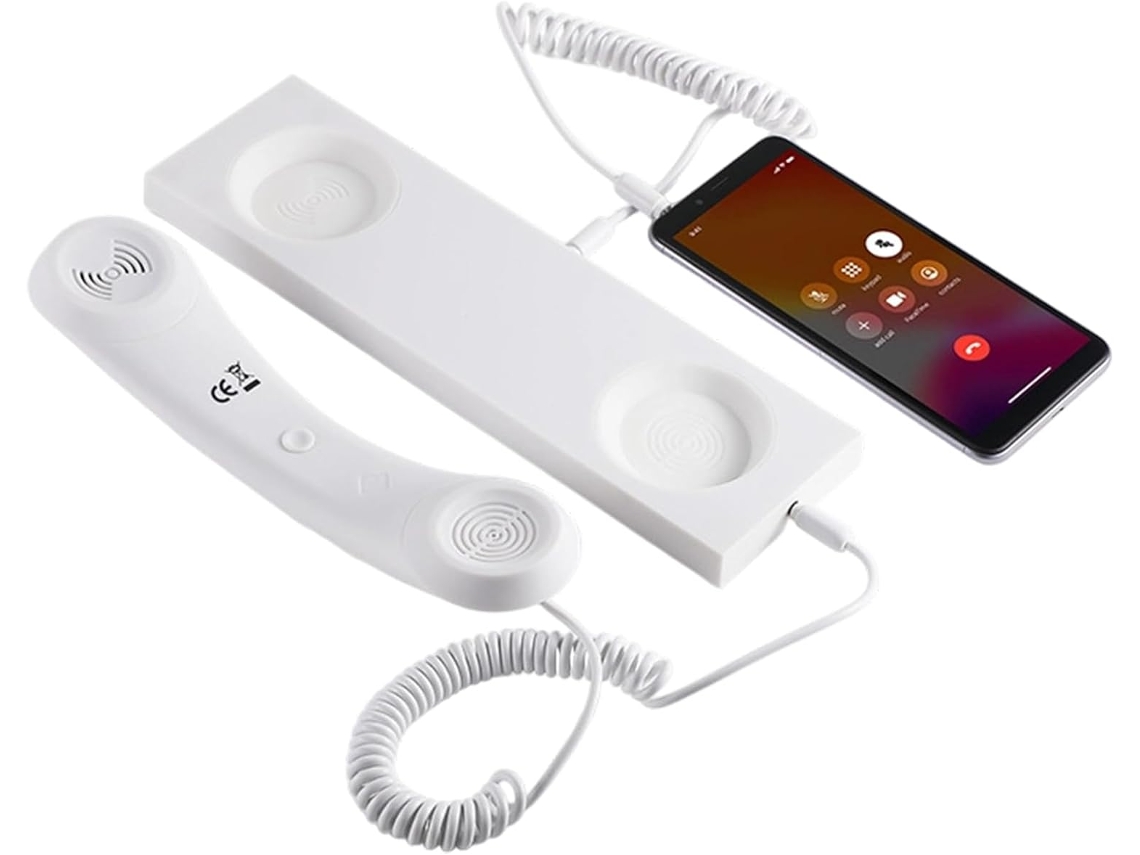 Auricular Retro – Conector De 3,5 Mm Con Reducción De Ruido | Teléfono Fijo