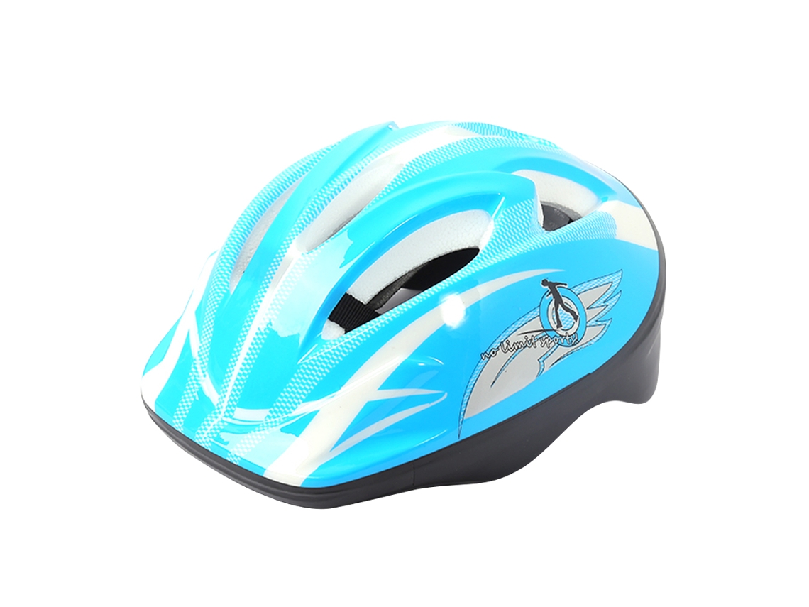 Casco de bicicleta infantil anticaídas, apto para bicicletas de montaña y carretera. Mdug (azul claro)