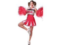 Disfraz de Mujer DISFRAZZES Cheerleader (Talla: XL)