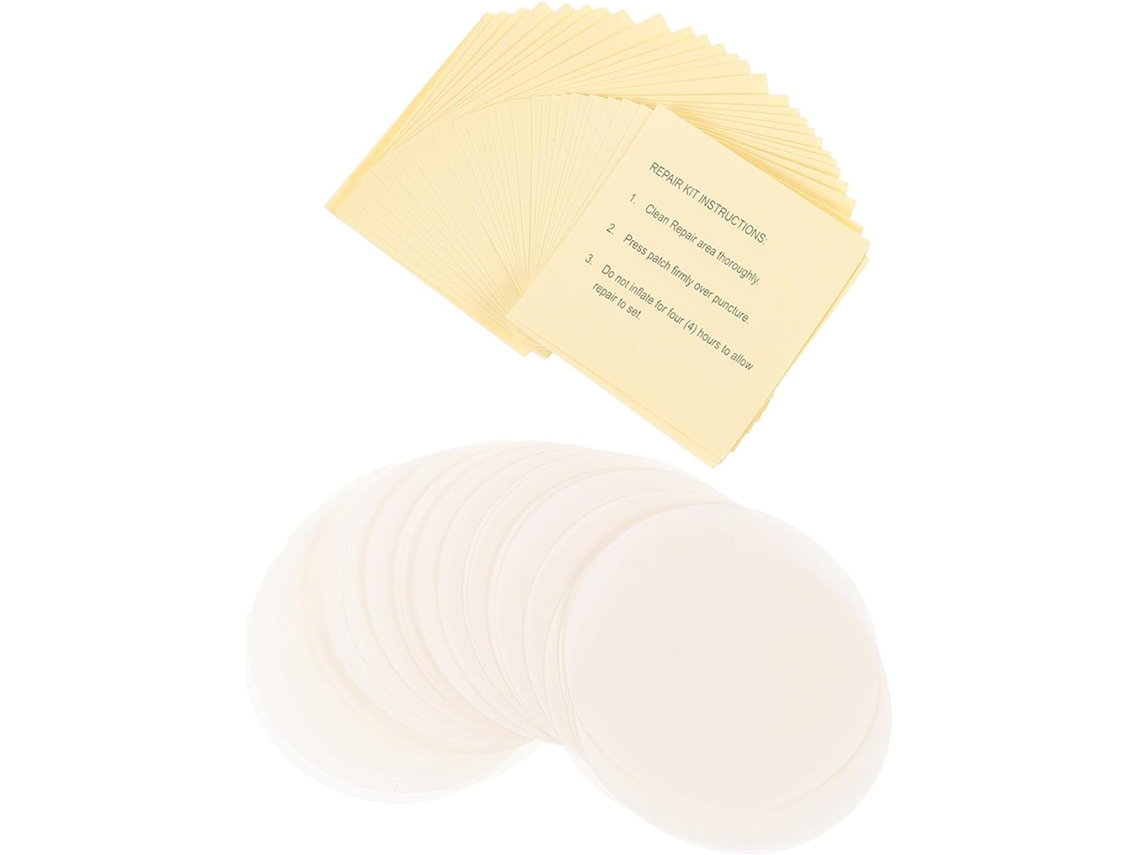 Juego De 60 Parches Adhesivos Pvc Para Reparación Piscinas Botes Inflables