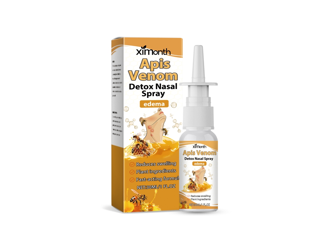 Spray nasal calmante con veneno de abeja
