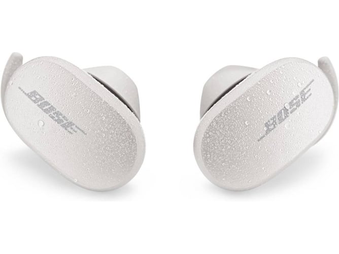 Auriculares Bluetooth True Wireless BOSE Quietcomfort (In Ear - Micrófono - Blanco)