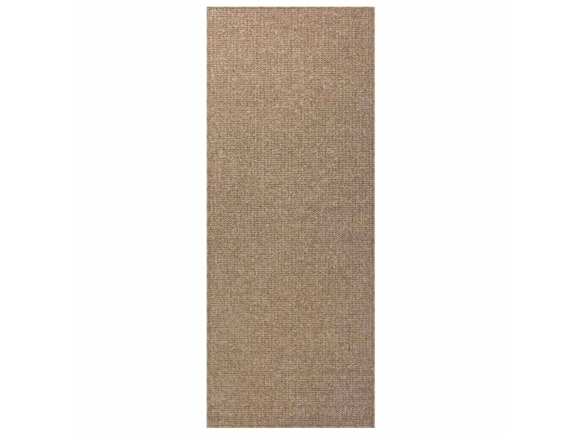 Vidaxl Alfombras De Área Agira Natural 200 X 80 Cm Poliéster