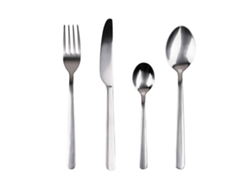 Cubertería San Ignacio Earth Brillo Reciclado Acero Inoxidable (24 Piezas)