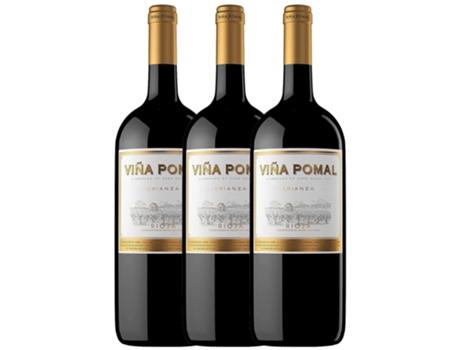 Vino BODEGAS BILBAÍNAS Bodegas Bilbaínas Viña Pomal Centenario Tempranillo Rioja Crianza (1.5 L - 3 unidades)