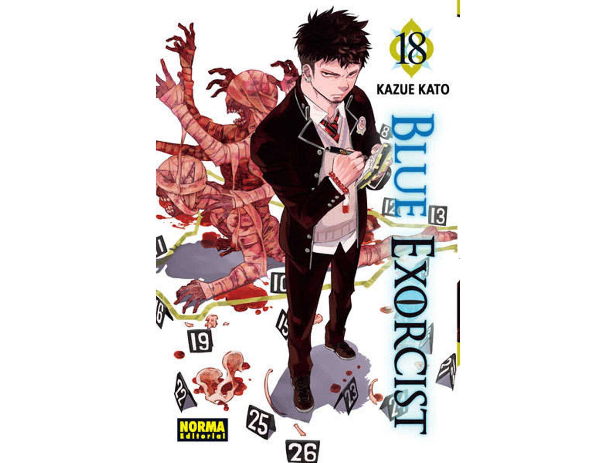Libro Blue Exorcist 18 de Kazue Kato (Español)