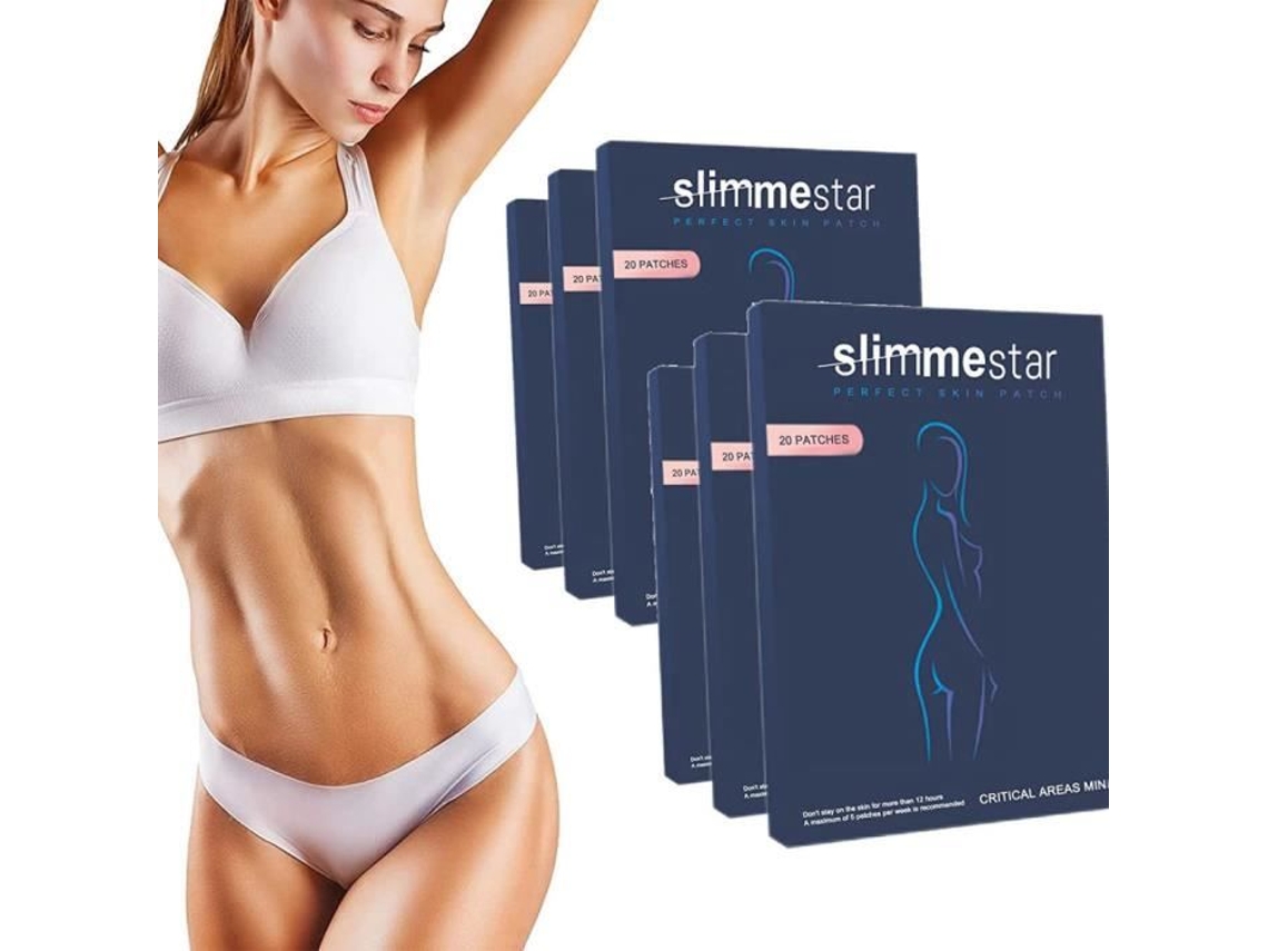 6 cajas de parche adelgazante para pérdida de peso Slimmestar, 120 Uds. 2021, el mejor parche adelgazante Natural Em