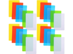 72 Tarjetas De Plástico Imprimibles En Blanco, 8.6 X 5