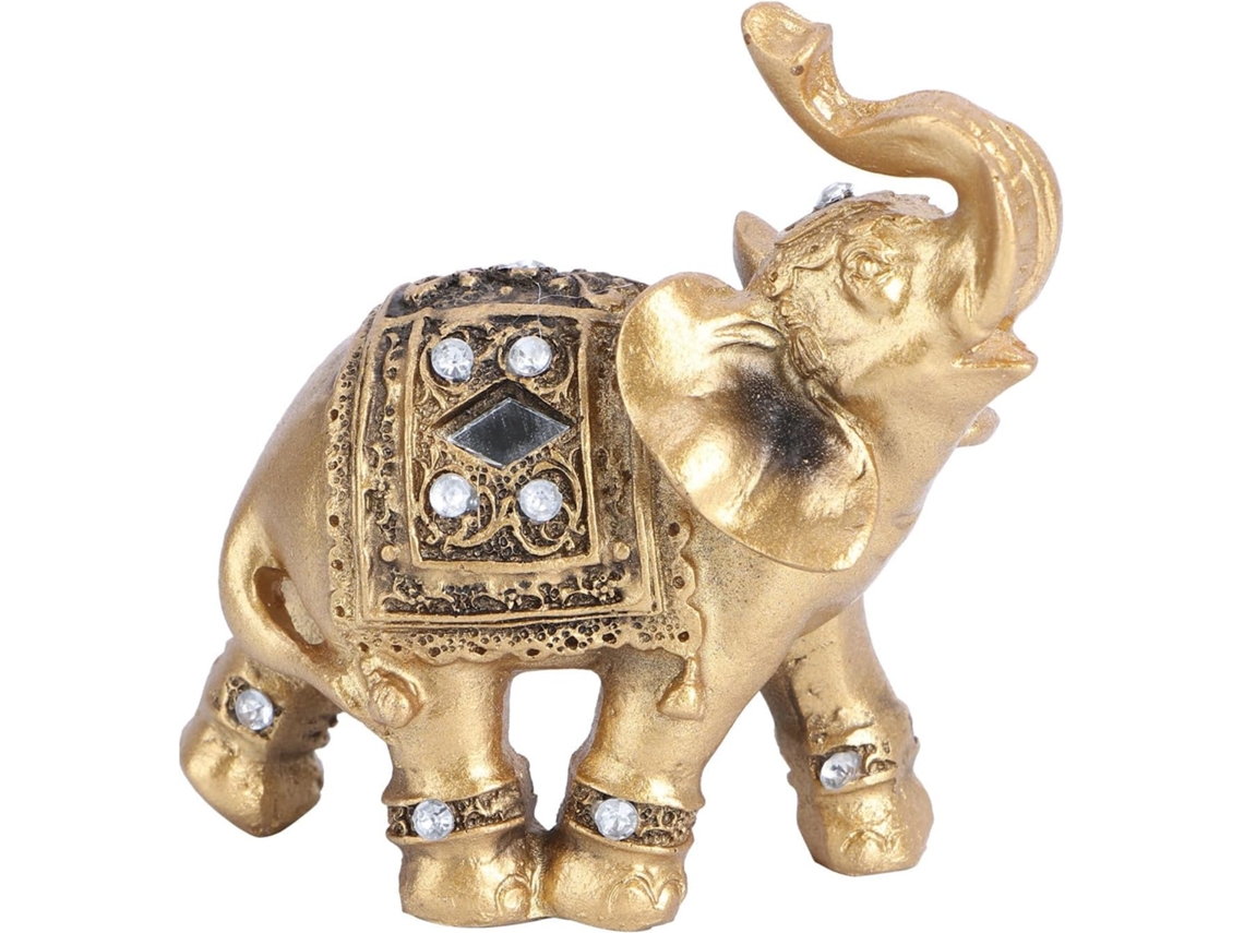 Decoración Elegante De Elefante Hecha Resina