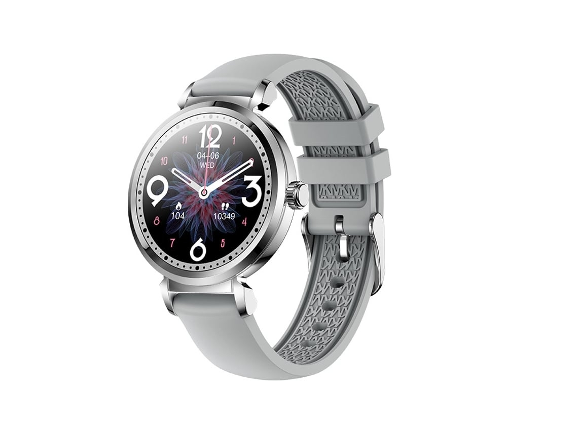 Reloj inteligente Yunzii Silver con monitor de actividad multideporte