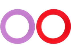 Juego de 4 hoyos de práctica de golf de silicona, para uso en interiores y exteriores.