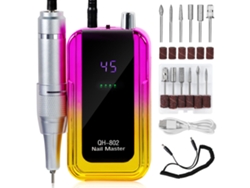 (¡oro!) Máquina Recargable Para Decoración De Uñas Con Función De Degradado Láser, Puede Eliminar El Esmalte De Uñas.