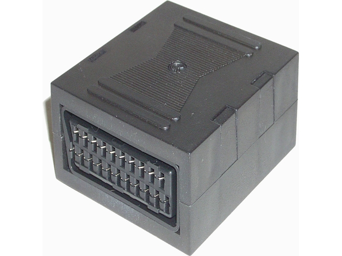 Adaptador BEMATIK TV06300 (SCART-Hembra/SCART-Hembra)