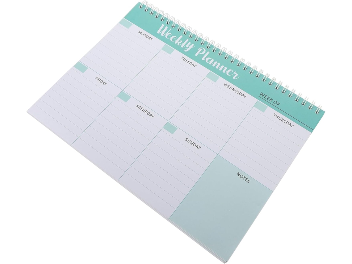 Planificador De Trabajo Diario, Bloc De Notas, Agenda Práctica Con Gestión Familiar Y Planificación.