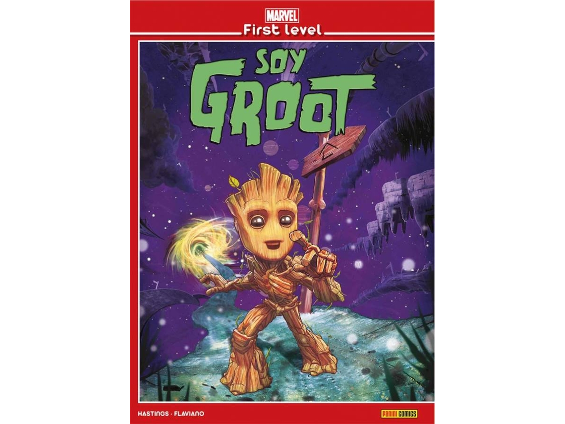 Libro Marvel First Level 02 Soy Groot de Chris Hasting (Español)
