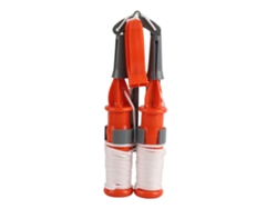 2 piolets de invierno con silbato de emergencia