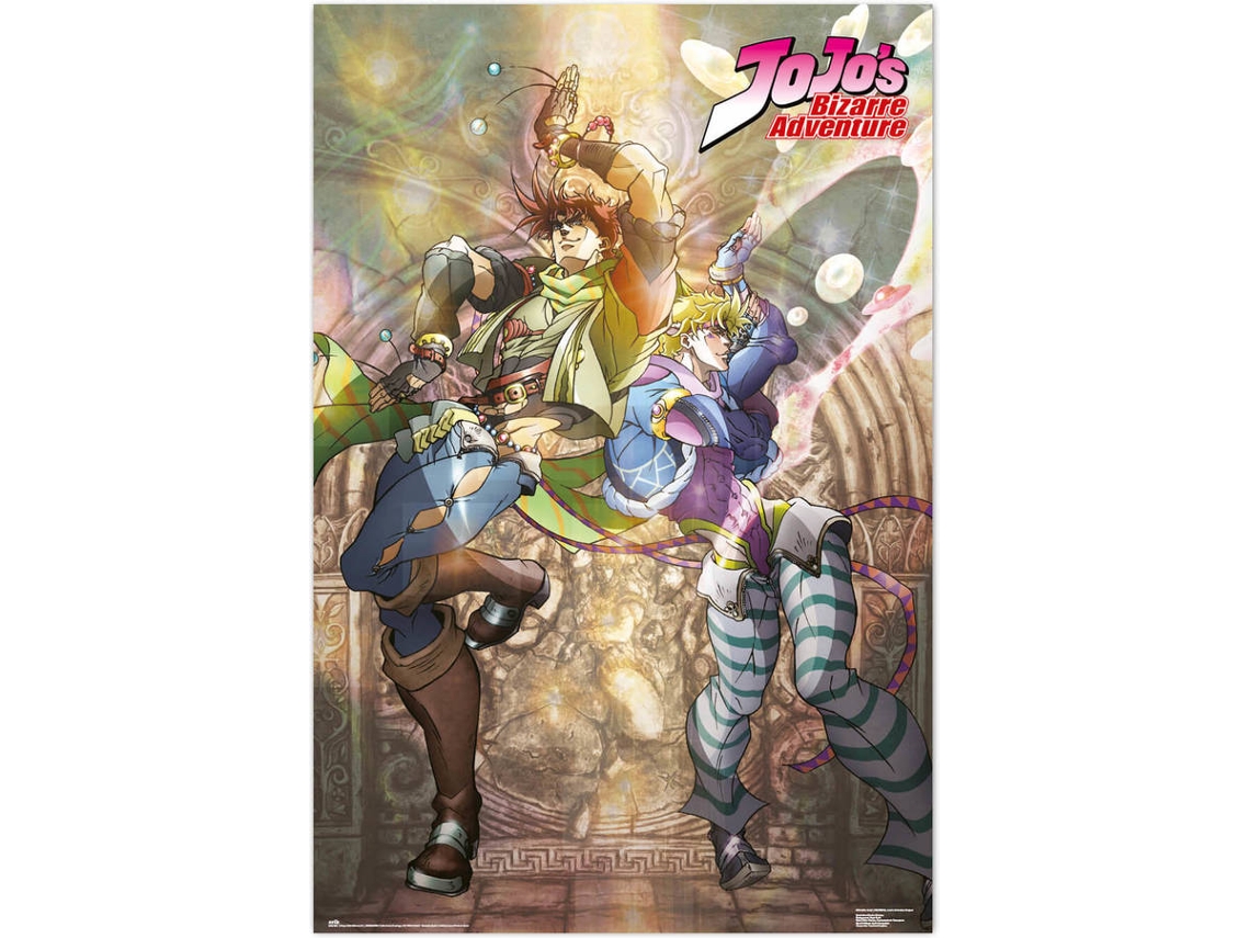 Poster ERIK JoJo's Bizarre Adventure Joseph Joestar &amp; Caesar Zeppeli