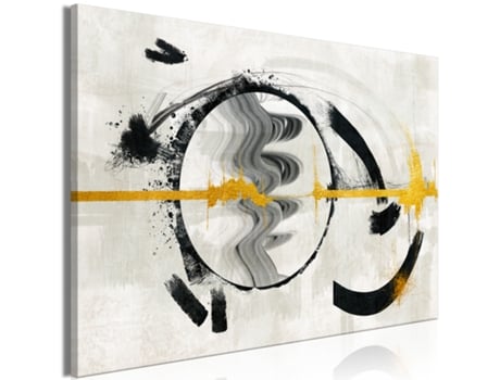 Cuadro ARTGEIST Golden Thread (1 Part) Wide (120x80)