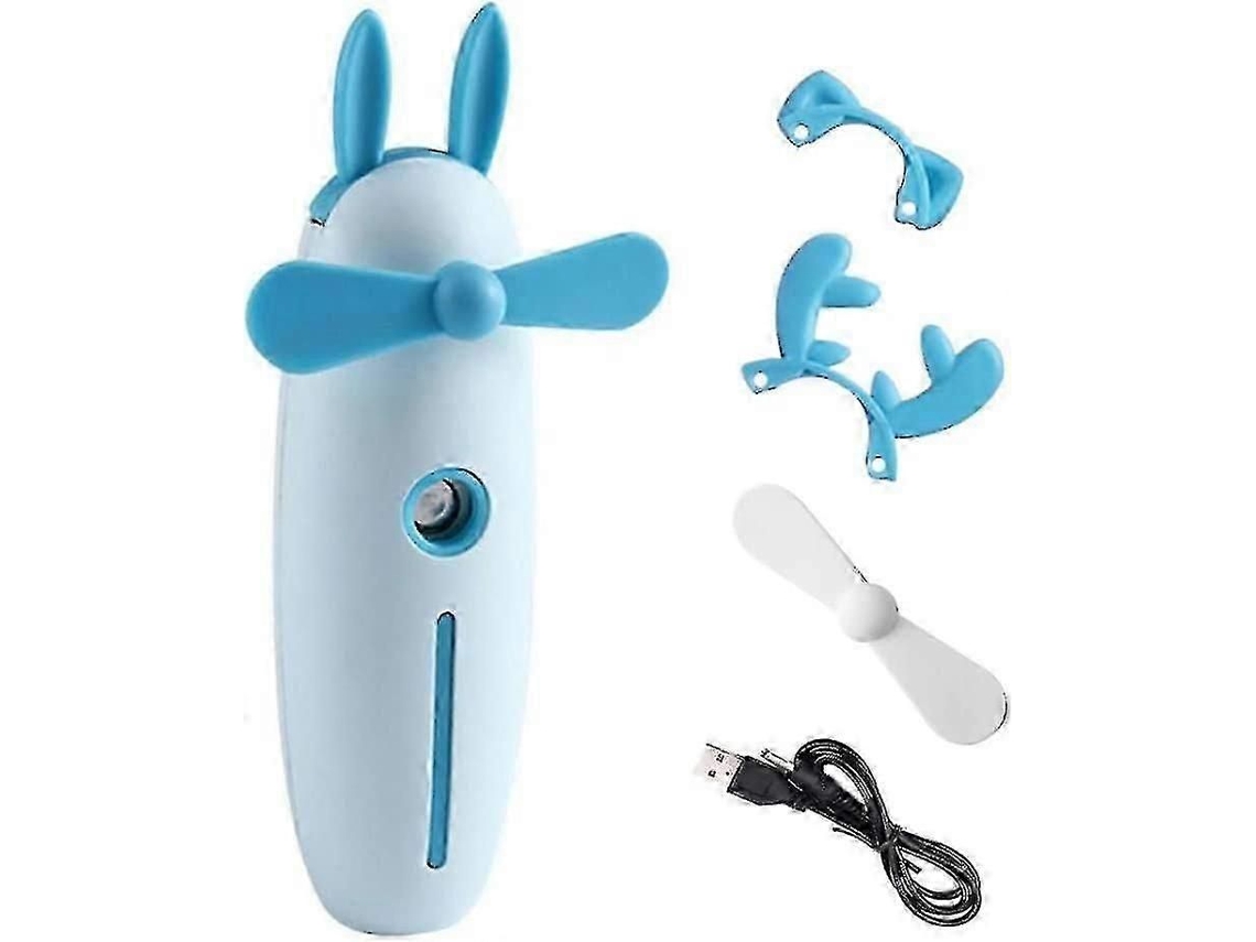 Ventilador De Neblina Portátil Usb Recarregável Forma Animal Spray De Ventilador Portátil