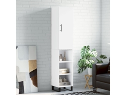 Gabinete alto | Aparador alto 34,5 x 34 x 180 cm Madera procesada Blanco Wsd723701 Lovely Home
