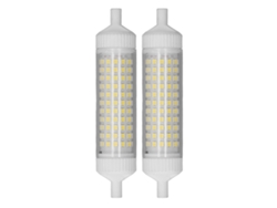 Rebe-bombilla Led R7s 118mm Regulable 15w 154 Leds Foco De Inundación Doble Extremo 220v Para Hogar Y Publicidad Nocturna
