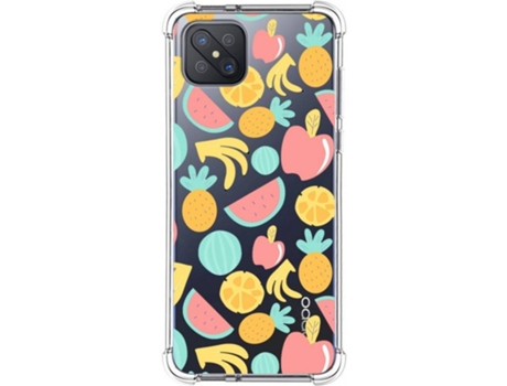 Carcasa Oppo Reno 4Z 5G TUMUNDOSMARTPHONE Frutas 02 Multicolor