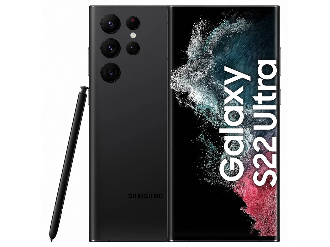 Smartphone SAMSUNG Galaxy S22 Ultra (Reacondicionado Como Nuevo - 512 GB - Negro)