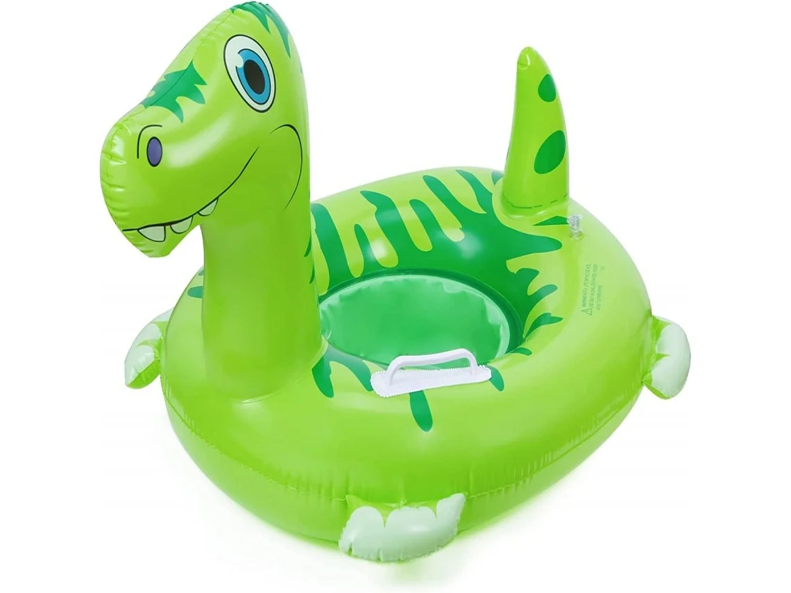 Flotador inflable para bebé con forma de dinosaurio