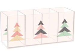 Besportble Organizador De Lápices De Acrílico Transparente Frodotgv Para Dormitorio Y Árbol De Navidad 20 X...