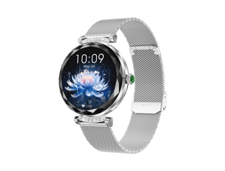 Reloj Inteligente para Mujer Responder/Hacer Llamadas 1 19 AMOLED Smartwatch con Bluetooth para teléfonos Android Ios Fitness Tracker À CHRONUS
