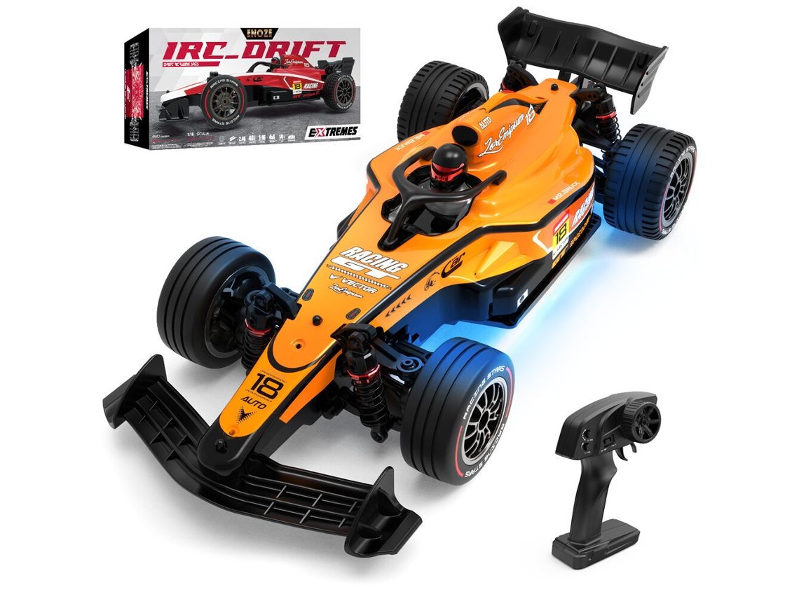 Verdeenoze 9009e Rtr 1/14 2.4g 4wd F1 Drift Alta Velocidad Fórmula On-road Led Proporcional Eje Metal Juguetes