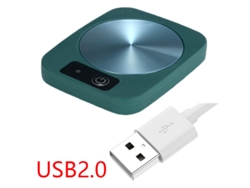 Calentador de tazas USB con aislamiento térmico Digitallab (verde)