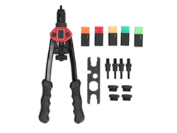 Pistola De Rebite Em Aço Inoxidável Com Conjunto De Pontas M3-m8 Bt-606