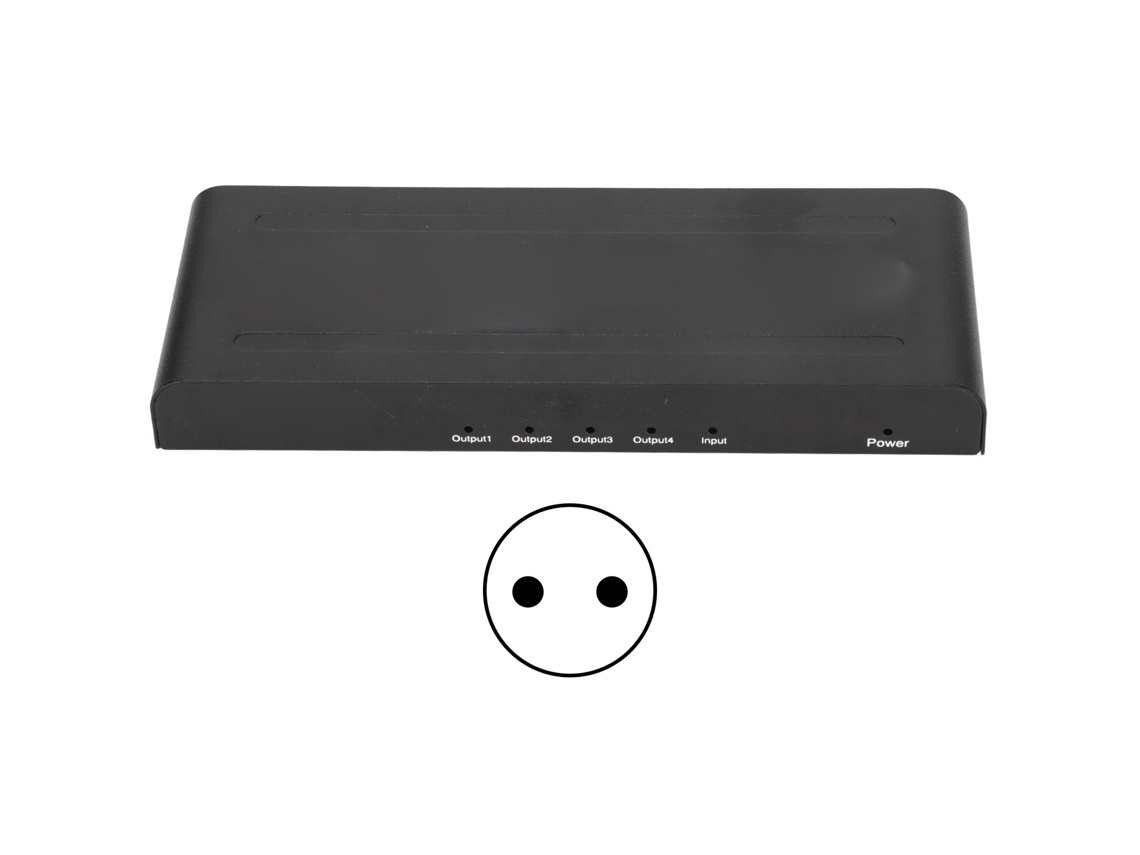 Divisor Hdmi (1 Entrada 4 Salidas 4k 60hz)