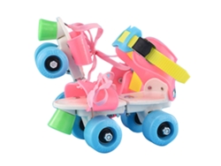 Yncm-zapatos De Patinaje De Doble Hilera Para Niños