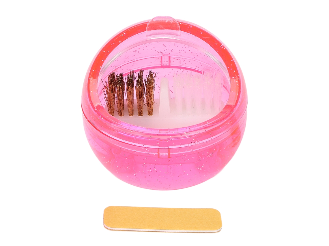 Limpiador De Cepillos De Uñas Duradero, Práctico, Pequeño Y Compacto - Herramienta De Limpieza Para El Hogar