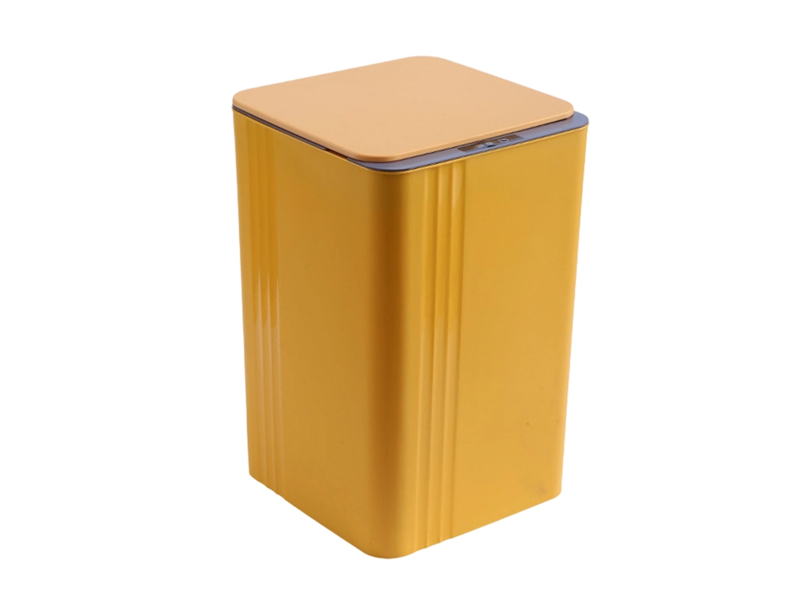 JILLIOPER Cubo de basura inteligente automático con sensor de inducción para cocina baño cesto grande con tapa