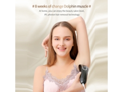 Dispositivo De Depilación Ipl Permanente Painless 990000 Flash 5 Niveles Para Cuerpo Facial Piernas Brazos Axilas Bikini