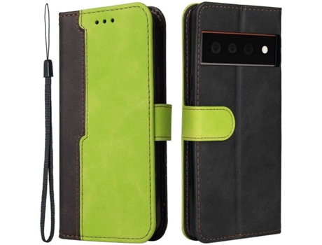 Funda Google Pixel 6 Dual HFS-HOUSE Dual Couleur (Verde)