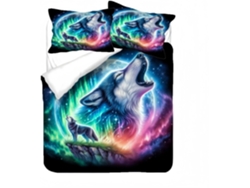 Juego Ropa Cama Microfibra Almohada Funda Nórdica Estampado Niños Adolescentes Color 50 X 75 Cm 155 220