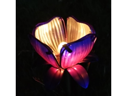 Rebe-lámpara Solar De Flor Led Para Jardín, Resistente Al Agua Ip55, Lámpara Decorativa Para Caminos, Cesped Y Paisaje Exterior