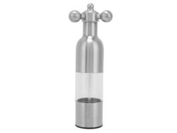 Molinillo Manual De Pimienta De Acero Inoxidable, Mini Molinillo De Sal Y Especias, Utensilio De Cocina, Color Plata.