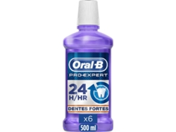 Enjuague Bucal ORAL-B Pro Expert Dientes Fuertes (500 ml)