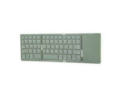 Teclado Bluetooth plegable Teclado inalámbrico Verde oscuro Everley891
