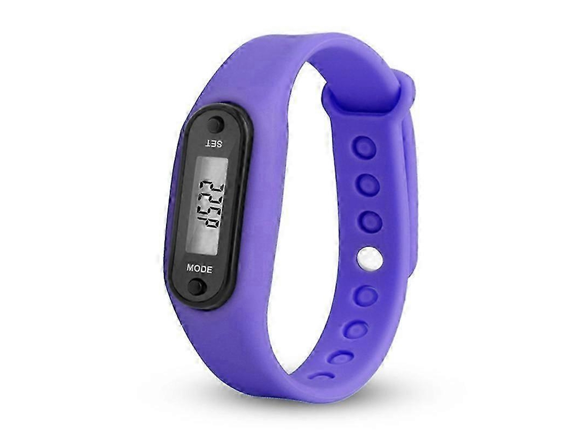 Reloj inteligente de fitness con contador de pasos y rastreador de actividad para adultos y niños, pulsera LCD Ly Ebike