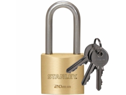 Candado con Llave STANLEY Latón Arco 2 Cm