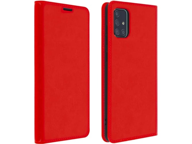 Funda Samsung Galaxy A51 AVIZAR Piel Rojo